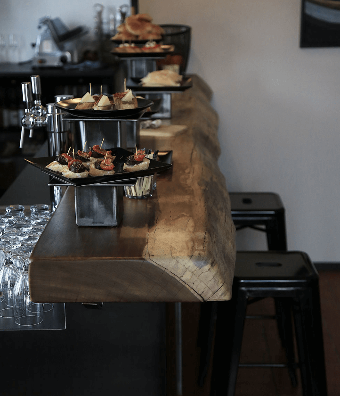 Bar counter and desk