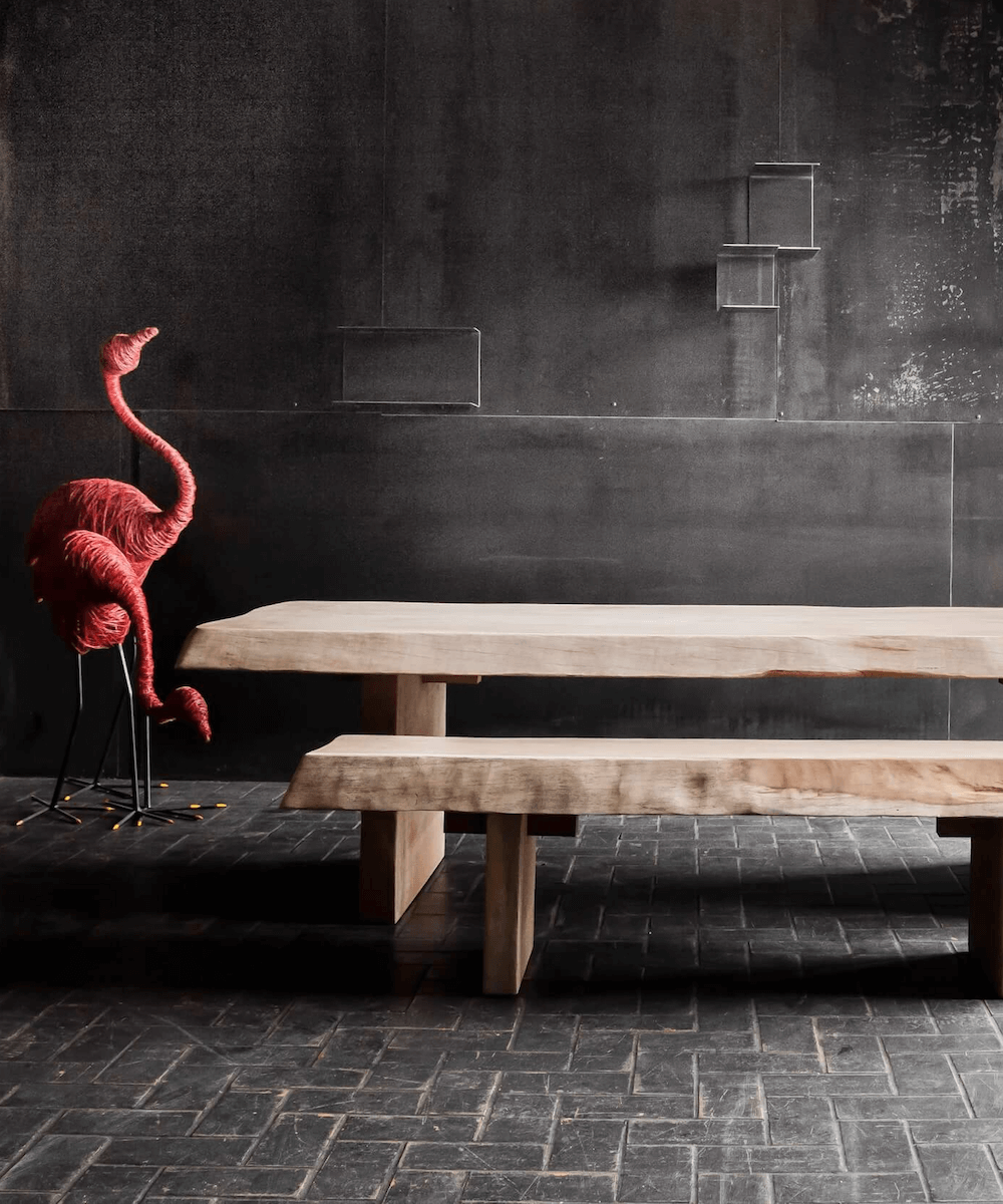 All Wood Bench